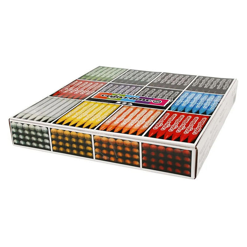 Load image into Gallery viewer, Creativ company https: www.cchobby.nl colortime-kleurkrijt-l-10-cm-dikte-11-mm-diverse-kleuren-12x24-stuk-1-doos