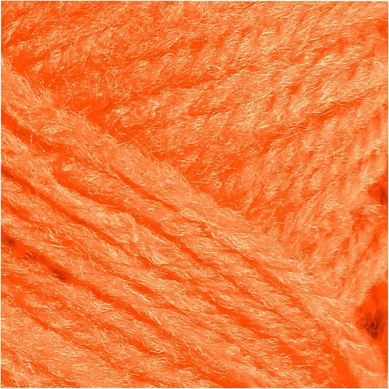 Laden Sie das Bild in Galerie -Viewer, Creativ company acrylgaren neon - neon oranje, 50gr