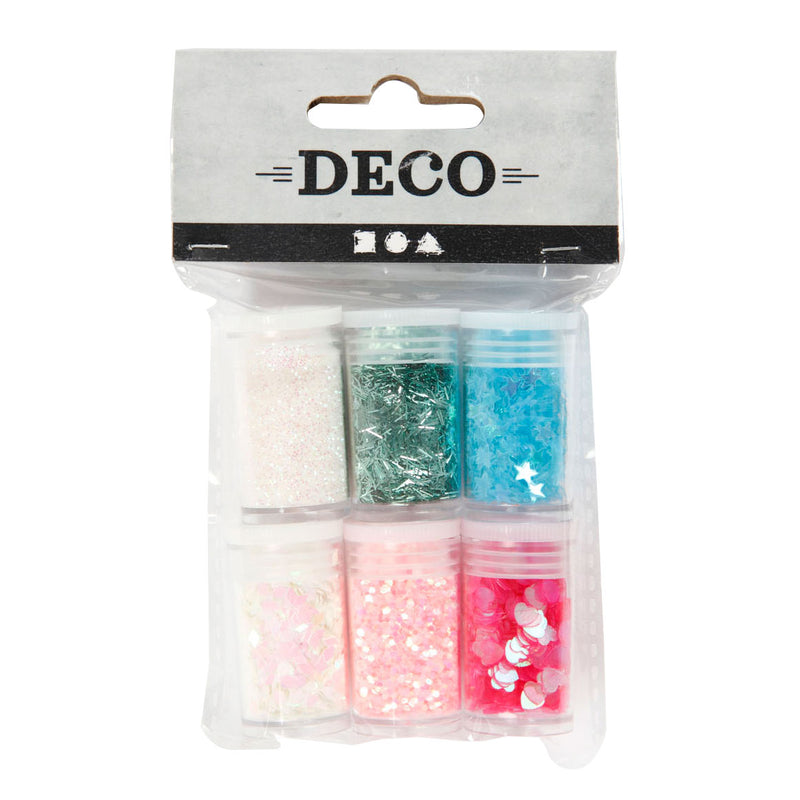 Load image into Gallery viewer, Creativ Company Glitters en Pailletten, 6x5 gram