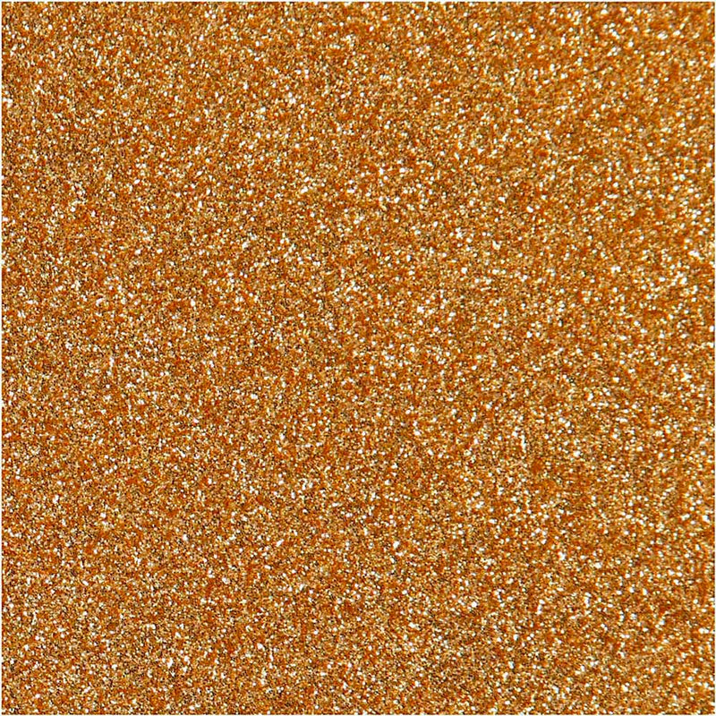 Chargez l'image dans la visionneuse de la galerie, Creativ company opstrijkfolie glitter goud, a5