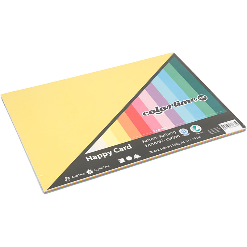 Load image into Gallery viewer, Creativ company lente karton kleur a4, 30 vellen