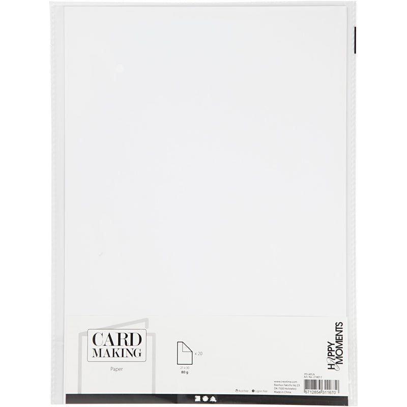 Chargez l'image dans la visionneuse de la galerie, Creativ company papier wit a4 80gr, 20st.