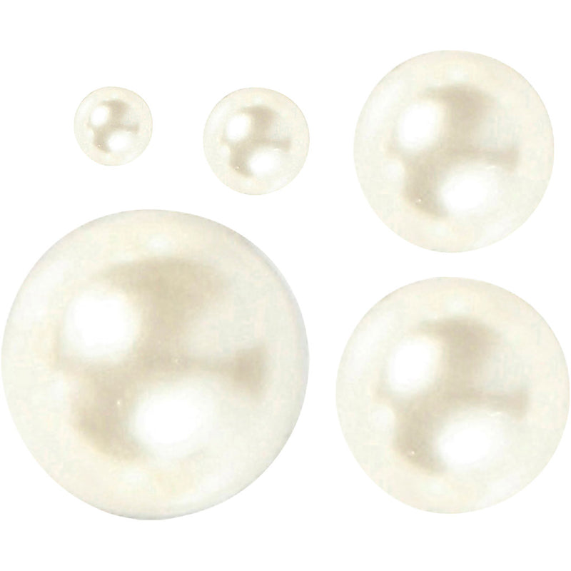 ギャラリービューアに画像をロードする, Creativ company halve plakparels wit 2-8mm, 140st.