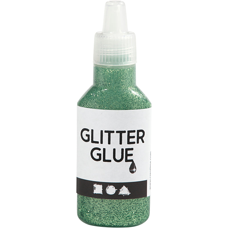 Load image into Gallery viewer, Creativ company glitterlijm groen, 25ml