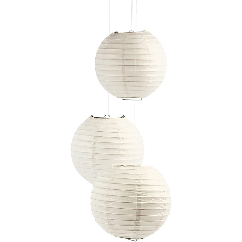 Load image into Gallery viewer, Creativ company rijstpapier lamp wit, 35cm
