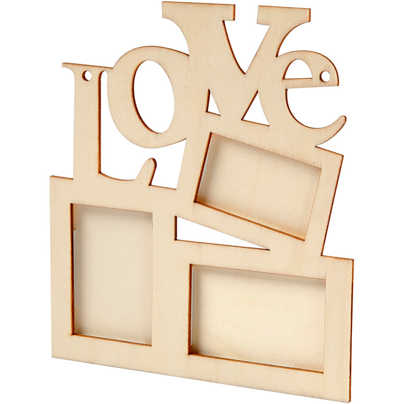 Afbeelding laden in galerijviewer, Creativ company fotolijst love hout