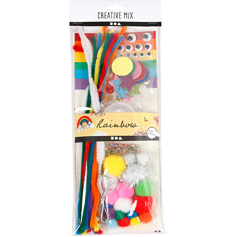 Load image into Gallery viewer, Creativ company hobby basismaterialen regenboog set