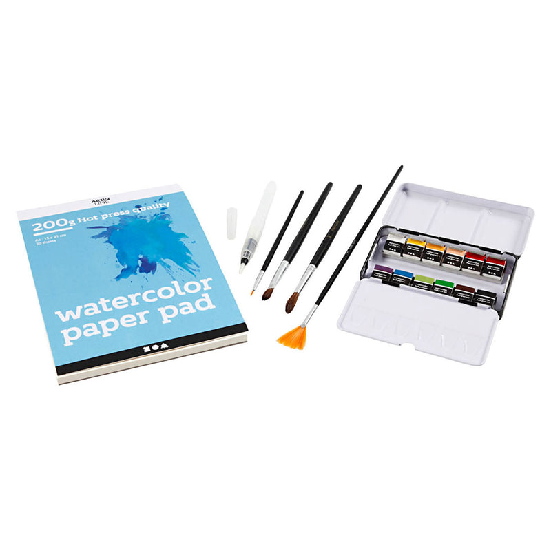ギャラリービューアに画像をロードする, Creative company creativ company startersset leren aquarellen