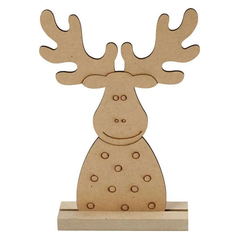 ギャラリービューアに画像をロードする, Creativ company houten kerstfiguur rendier