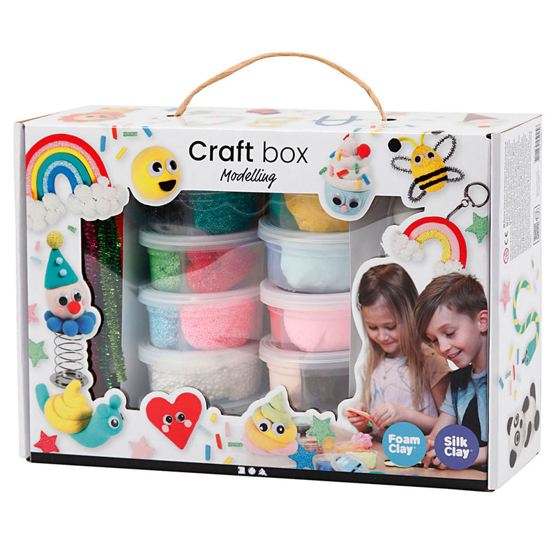 Chargez l'image dans la visionneuse de la galerie, Creativ company foam clay en silk clay set