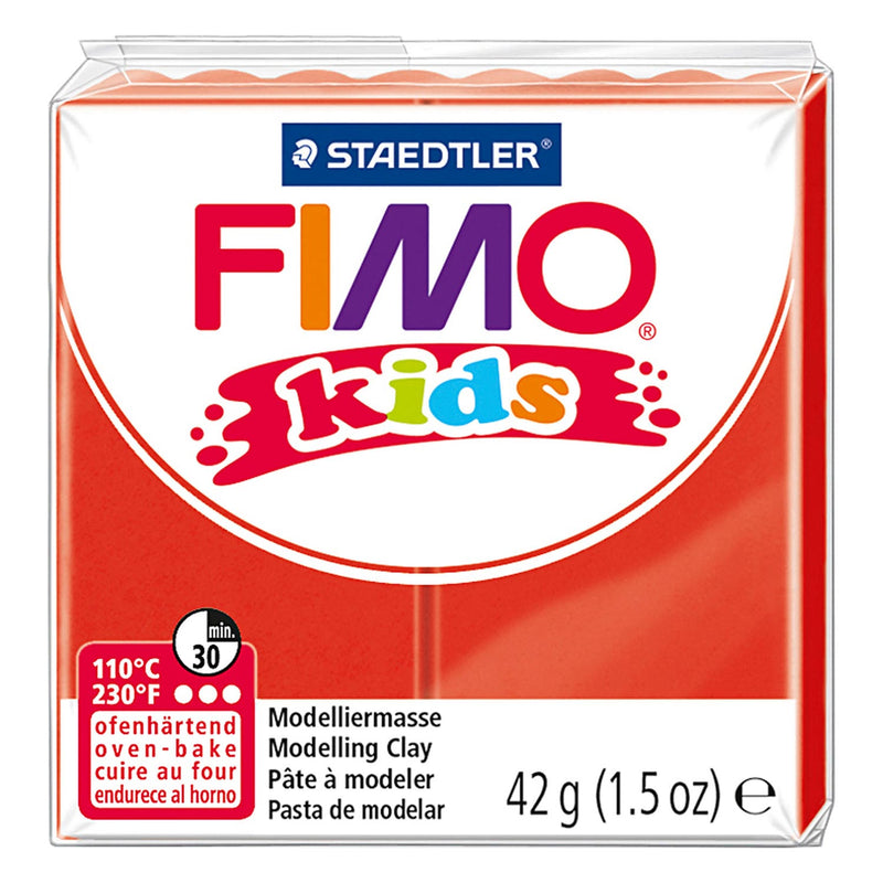Load image into Gallery viewer, Fimo kids boetseerklei rood, 42gr