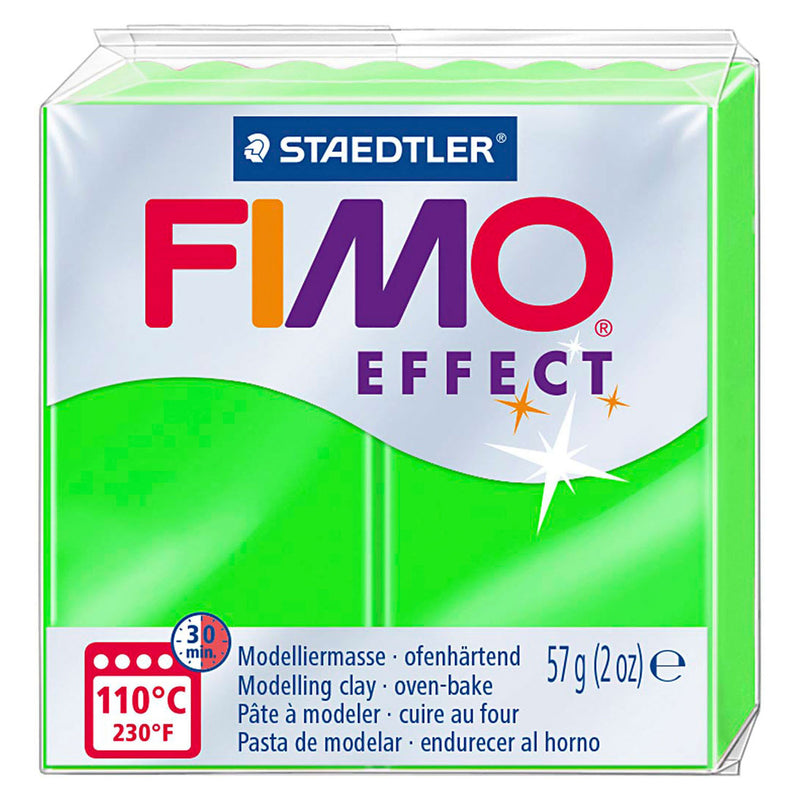 Load image into Gallery viewer, Fimo effect boetseerklei neon groen, 57gr