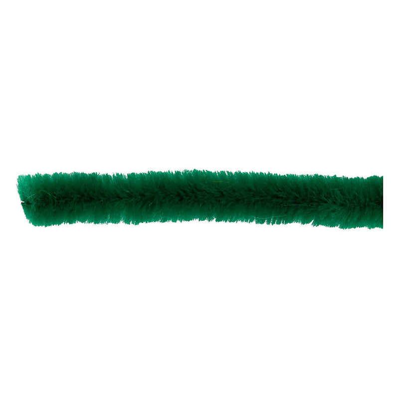 Afbeelding laden in galerijviewer, Creativ company chenille donkergroen 30cm, 50st.