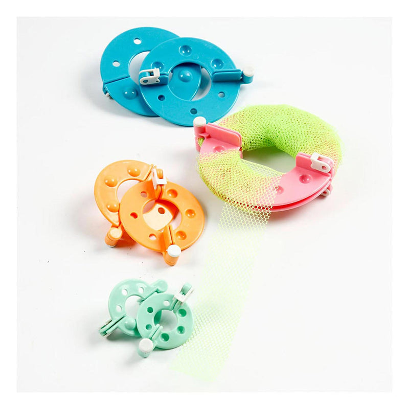 Load image into Gallery viewer, Creativ company https: www.cchobby.nl pom-pom-maker-d-3-5-5-5-7-9-cm-4-stuk-1-set