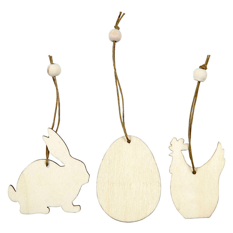 ギャラリービューアに画像をロードする, Creativ company houten paasdecoraties, 9st.
