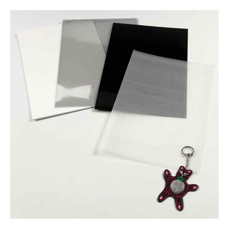ギャラリービューアに画像をロードする, Creativ company vellen krimpfolie mat wit 20x30, 10st.