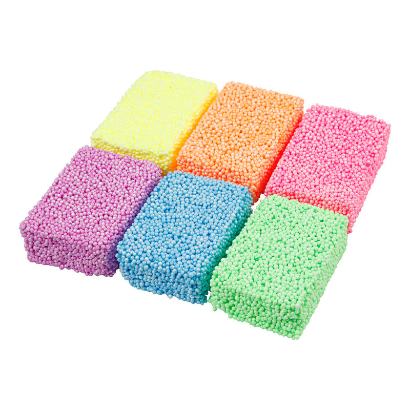 Laden Sie das Bild in Galerie -Viewer, Creativ company soft foam clay neon kleuren, 6x10gr.