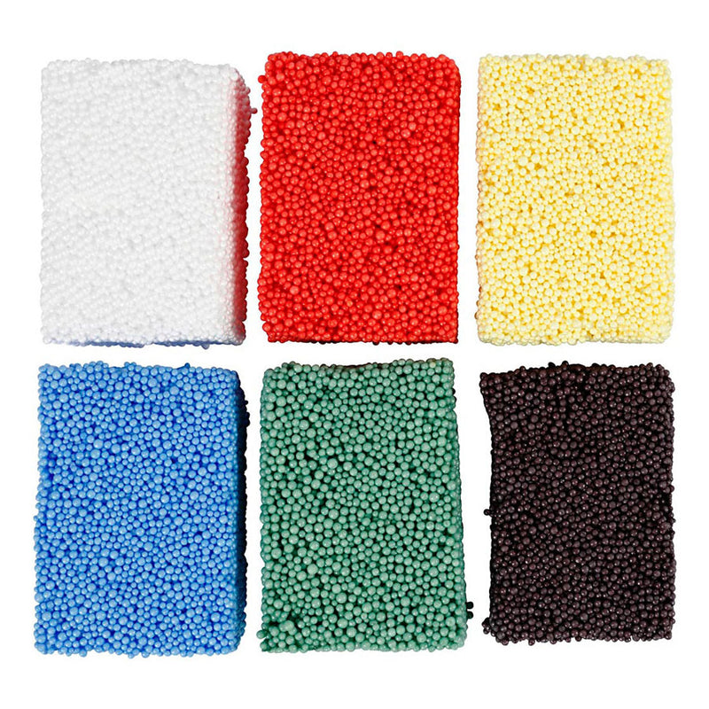 Laden Sie das Bild in Galerie -Viewer, Creativ company soft foam clay standaard kleuren, 6x10gr.
