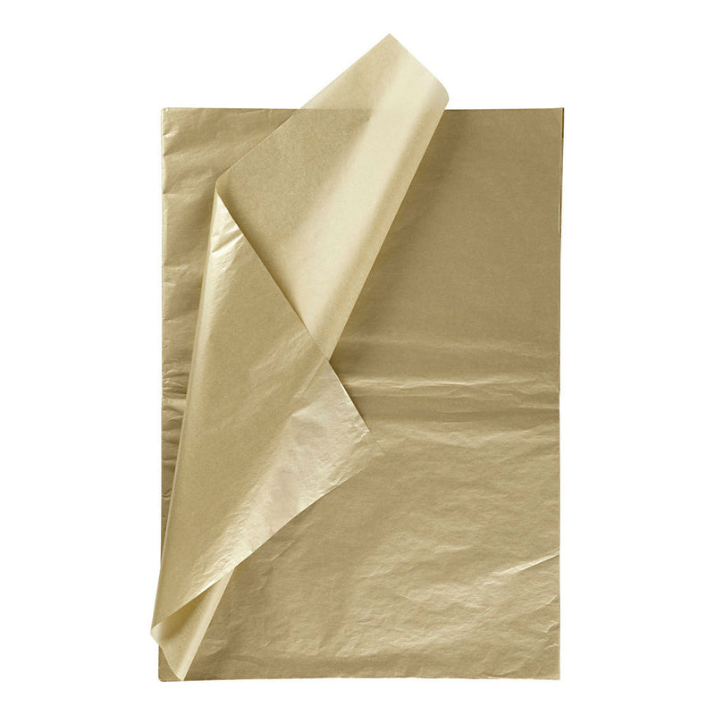 Afbeelding laden in galerijviewer, Creativ company tissuepapier goud 6 vellen 14 gr, 50x70cm