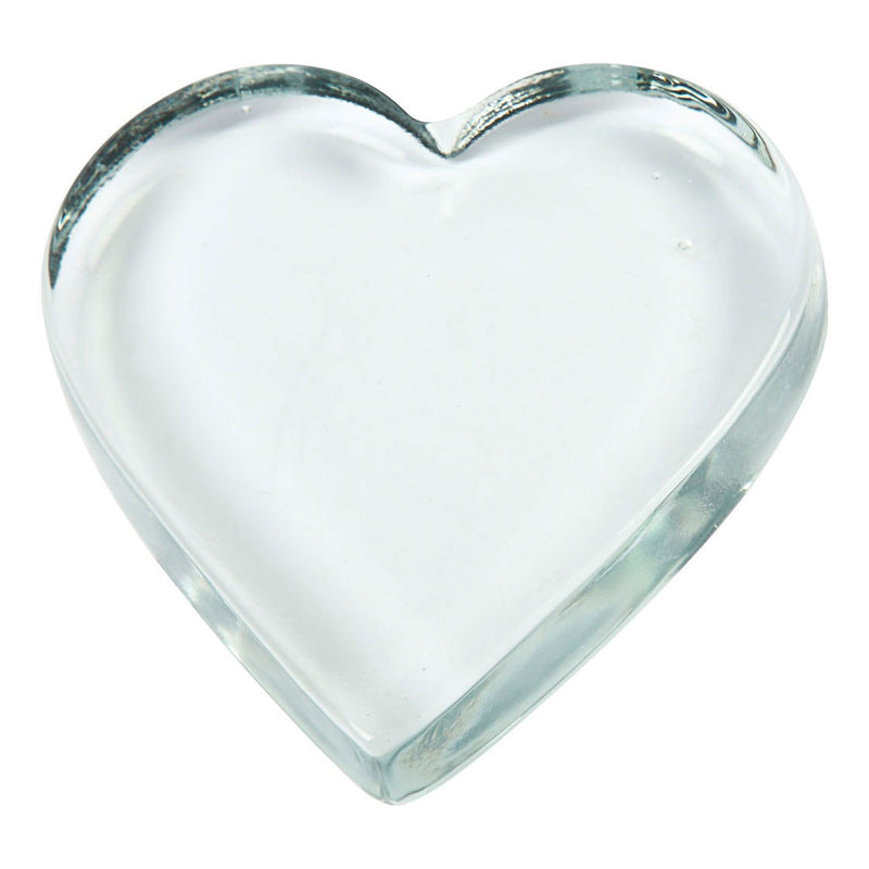 ギャラリービューアに画像をロードする, Creativ company hart glas transparant, 10x9cm