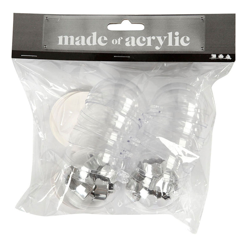 Load image into Gallery viewer, Creativ company deco ballen transparant 5cm, 10st.