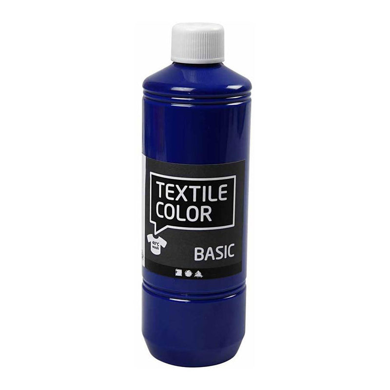 Load image into Gallery viewer, Creativ company textiel color verf - primair blauw, 500ml