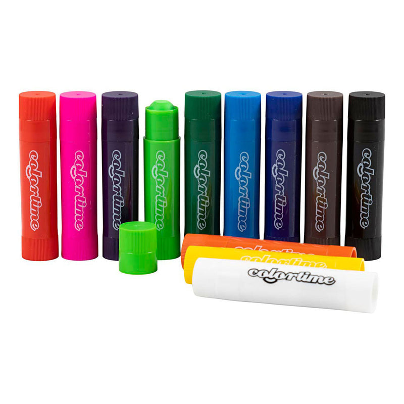 ギャラリービューアに画像をロードする, Creativ company soft color stick krijt kleur, 12st.