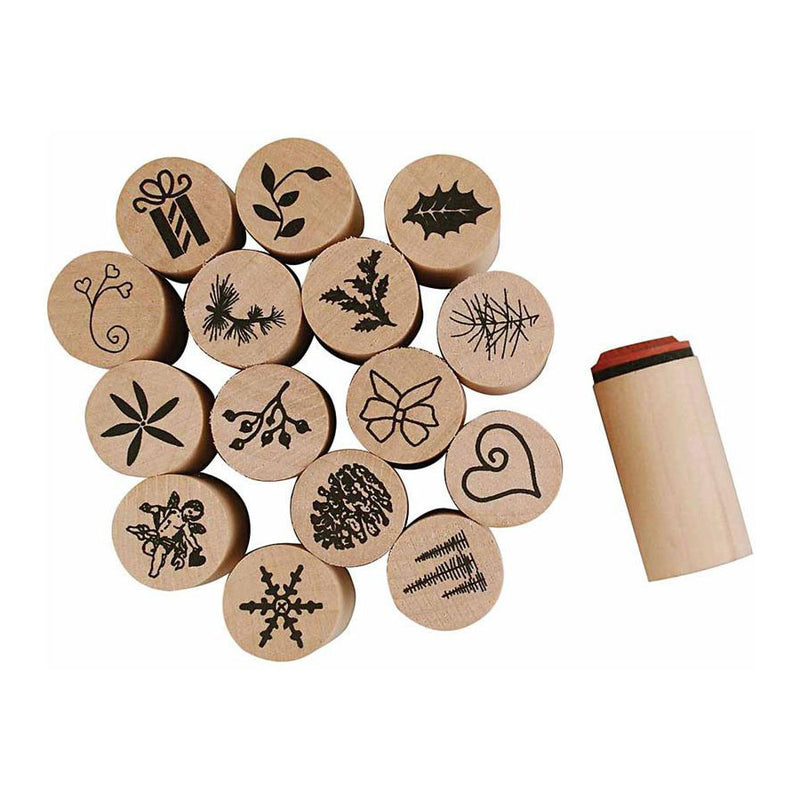 ギャラリービューアに画像をロードする, Creativ company deco art stempels kerst, 15dlg.