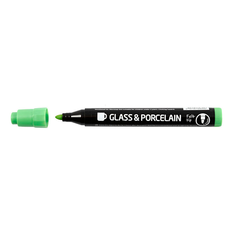 Afbeelding laden in galerijviewer, Creativ company glas- en porseleinstiften extra kleuren, 6st.
