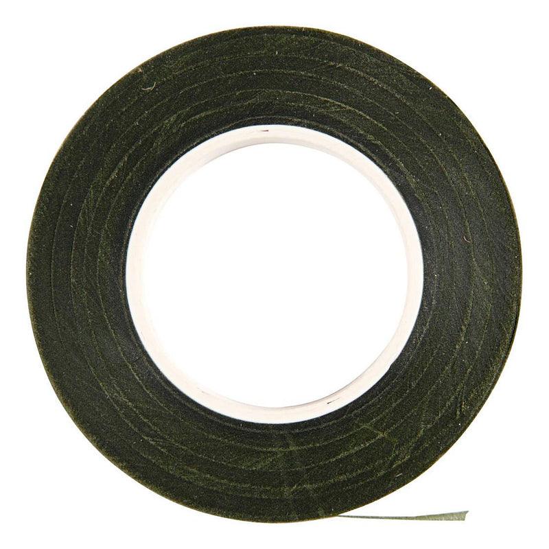 Afbeelding laden in galerijviewer, Creativ company floral tape donkergroen, 7m