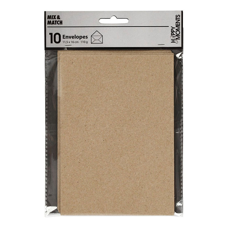 Load image into Gallery viewer, Creativ company envelop naturel, 11,5x15cm, 10st.