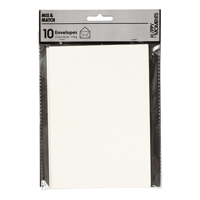 Load image into Gallery viewer, Creativ company envelop off-white, 11,5x15cm, 10st.