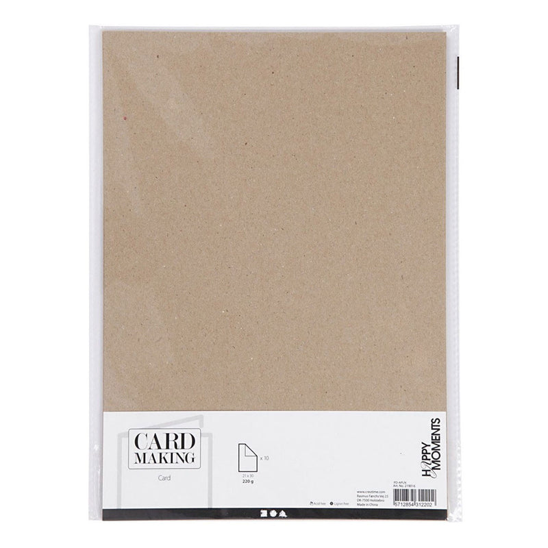 Load image into Gallery viewer, Creativ company karton naturel a4 220g, 10st.