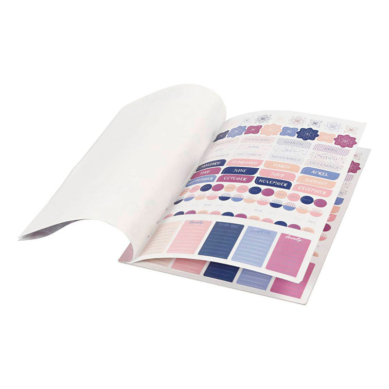 Afbeelding laden in galerijviewer, Creativ company stickerboek bloemen a5 voor planner, 578st.