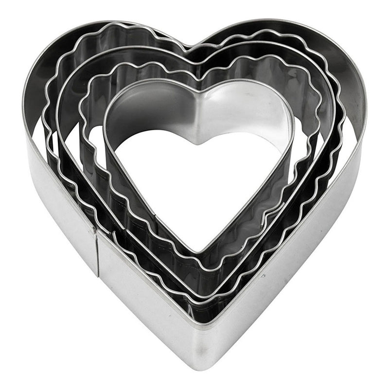 Load image into Gallery viewer, Creativ company uitsteekvormen harten, 5st.
