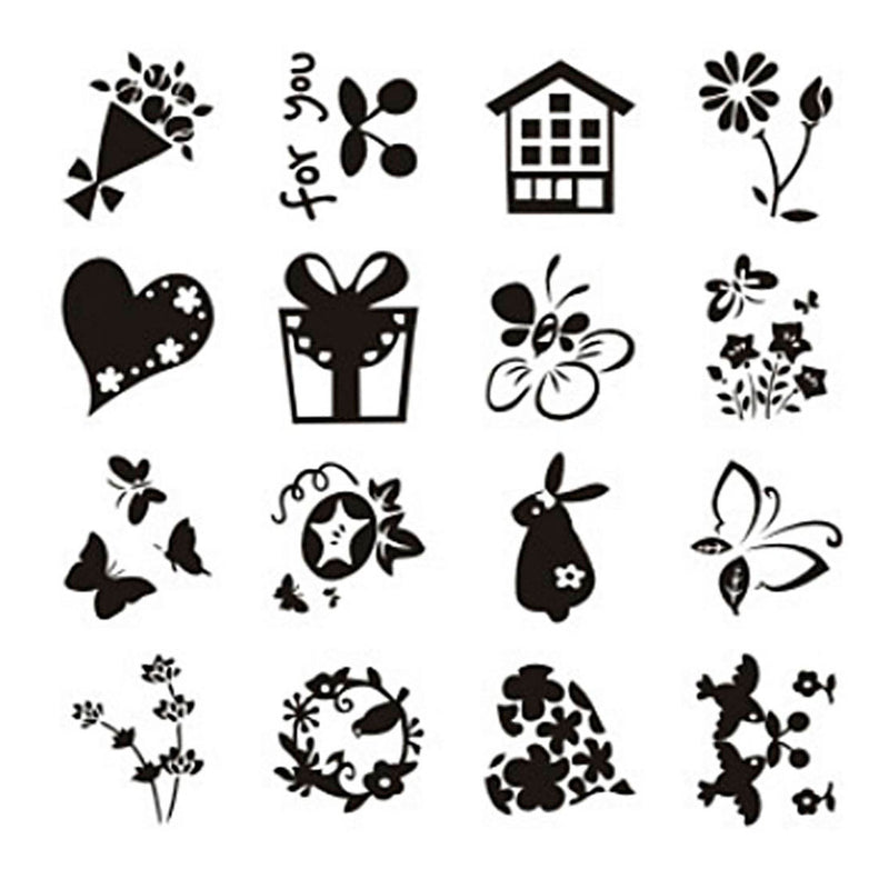 Load image into Gallery viewer, Creativ company silicone stempels kleine lieve groetjes, 1 vel