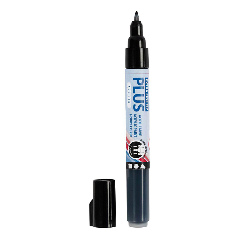 Afbeelding laden in galerijviewer, Creativ company plus color marker zwart, 5,5ml