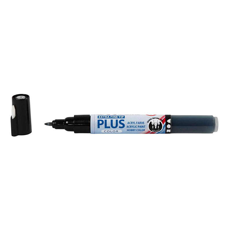 Afbeelding laden in galerijviewer, Creativ company plus color marker zwart, 5,5ml