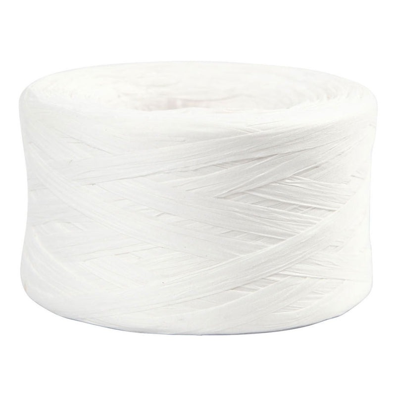 Chargez l'image dans la visionneuse de la galerie, Creativ company papier raffia garen wit, 100m