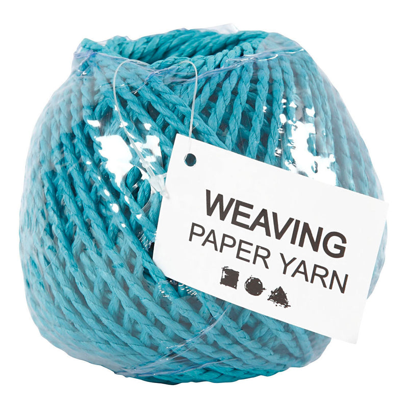 Afbeelding laden in galerijviewer, Creativ company papier garen turquoise, 40m