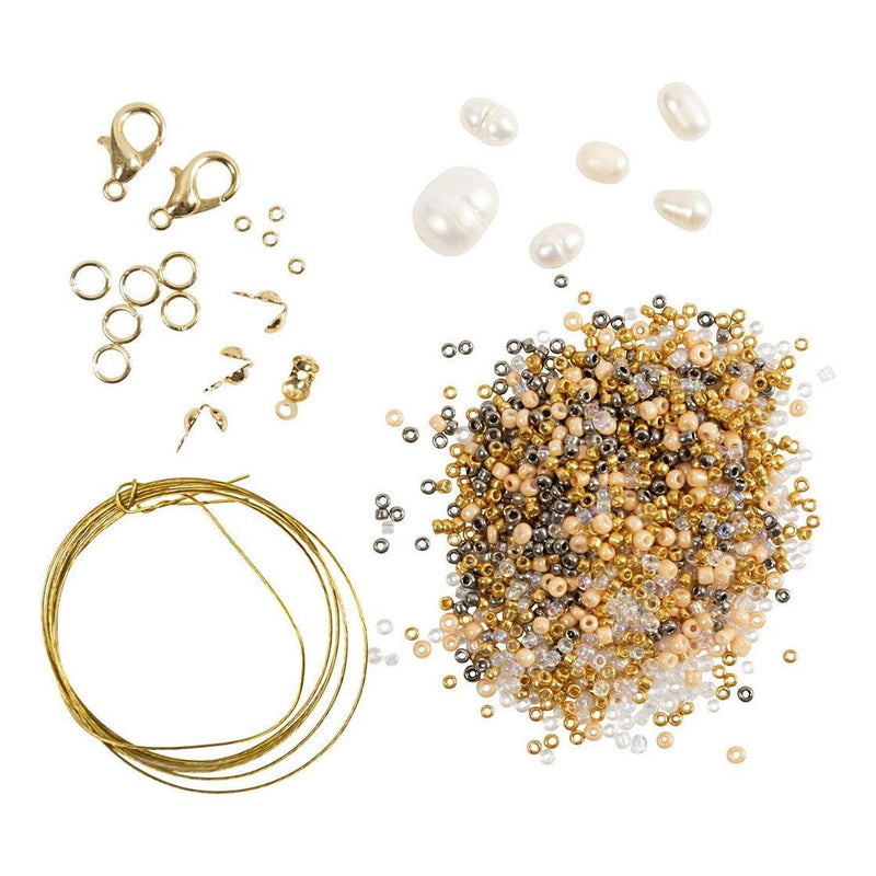 ギャラリービューアに画像をロードする, Creativ company mini hobbyset sieraden armband en ketting met sluiting