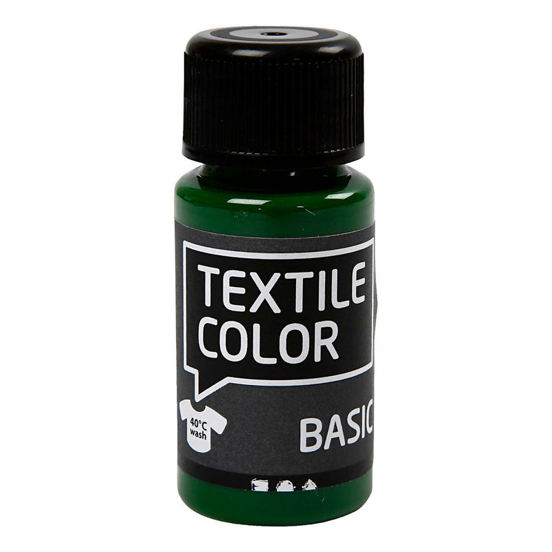 Load image into Gallery viewer, Creativ company textile color semi-dekkende textielverf - gras groen, 50ml