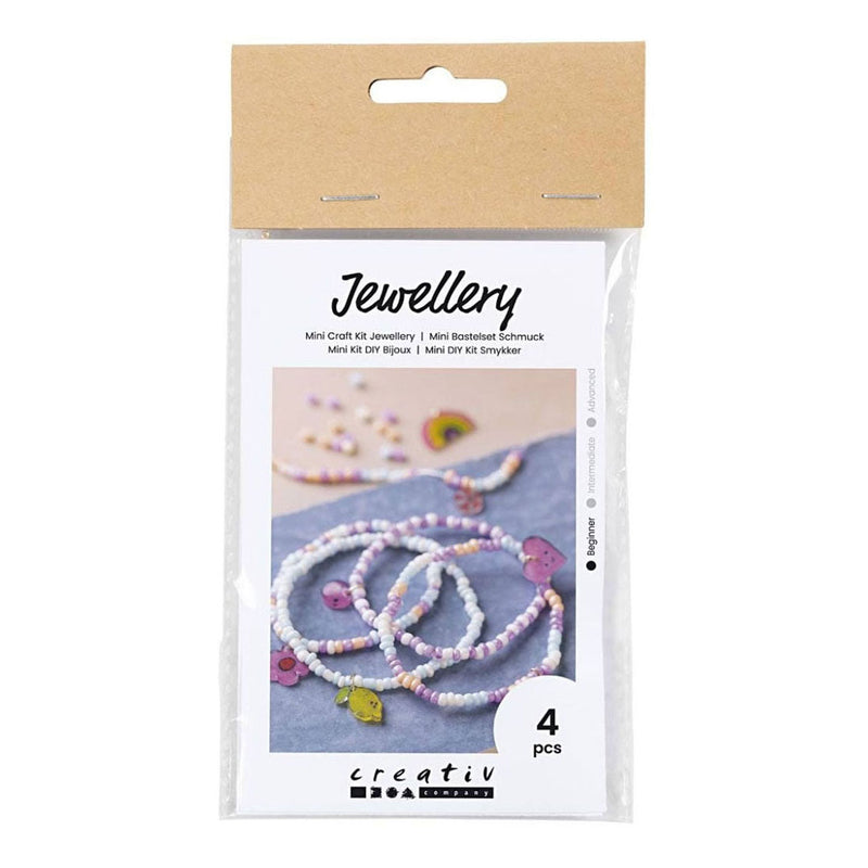 Afbeelding laden in galerijviewer, Creativ company mini hobbyset sieraden krimpfolie armbanden paars