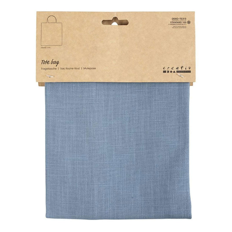 Load image into Gallery viewer, Creativ company draagtas pigeon blue, 38x42cm