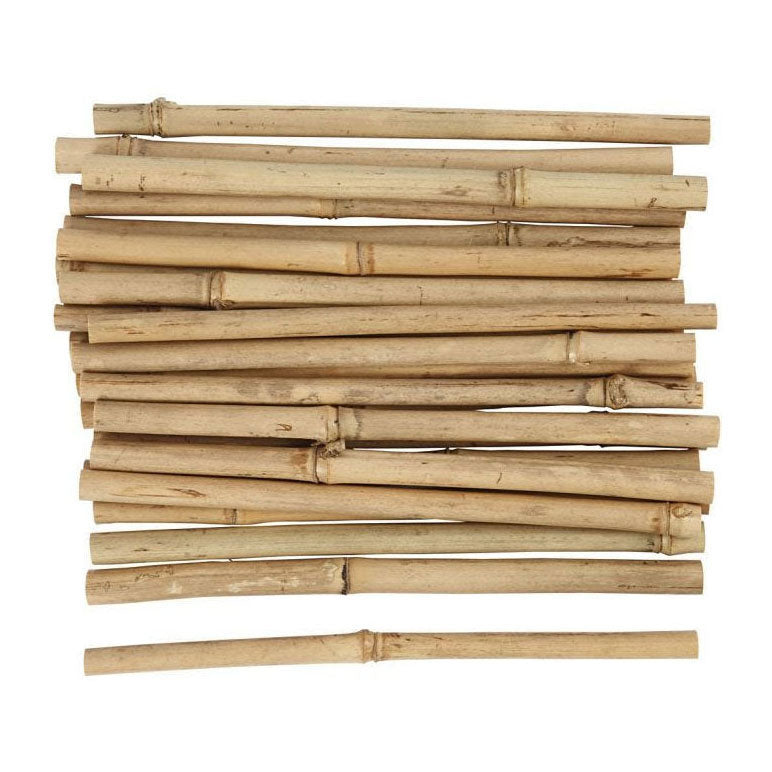 Afbeelding laden in galerijviewer, Creativ company http: www.cchobby.nl stokken-van-bamboe-l-20-cm-dikte-8-15-mm-30-stuk-1-doos