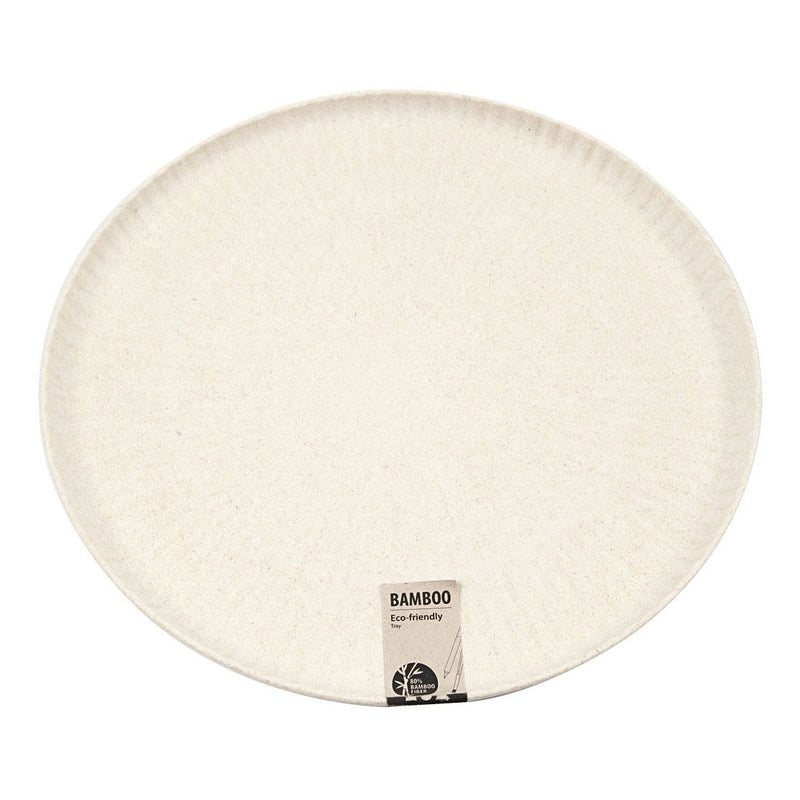 Afbeelding laden in galerijviewer, Creativ company dienblad rond bamboevezels,30cm