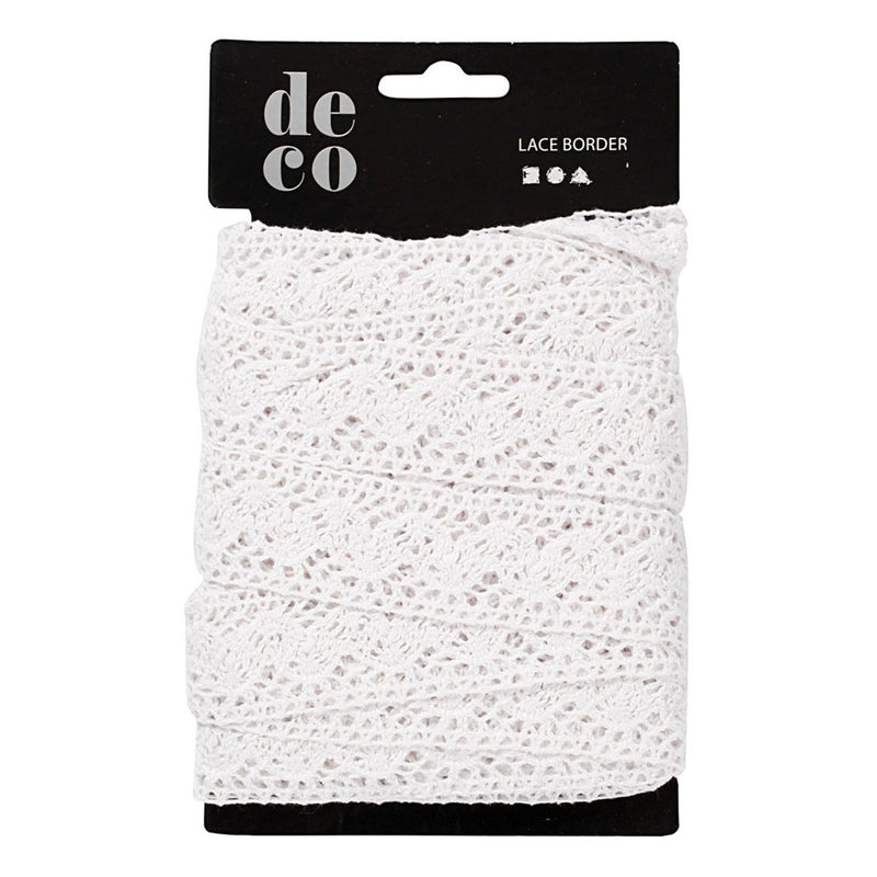 Afbeelding laden in galerijviewer, Creativ company gehaakt kanten lint