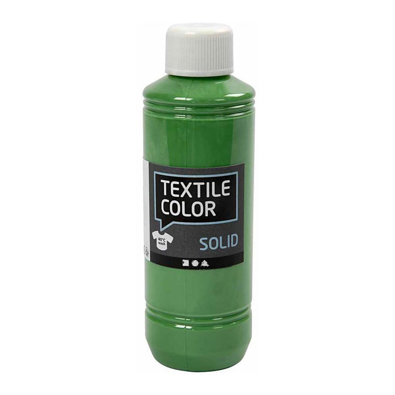 Load image into Gallery viewer, Creativ company textile color dekkende textielverf - brilliant groen, 250ml