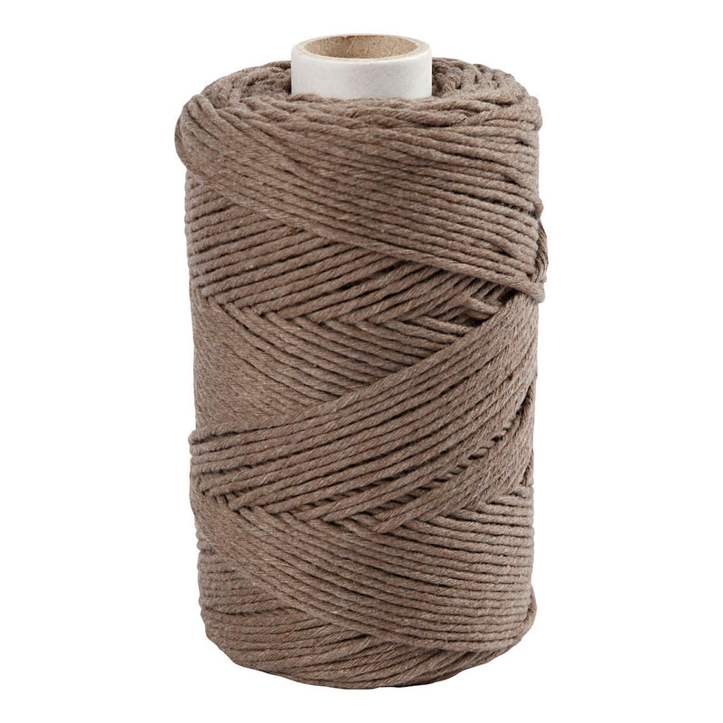 Chargez l'image dans la visionneuse de la galerie, Creativ company macrame koord lichtbruin, 198m