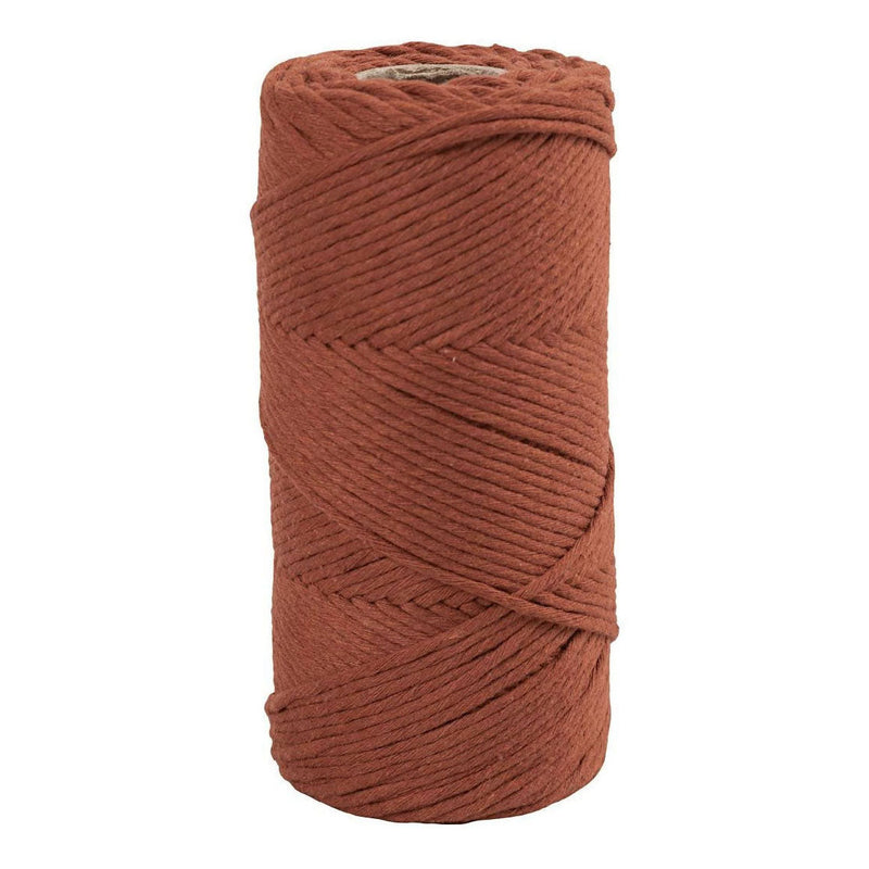 Load image into Gallery viewer, Creativ company macrame koord - burnt orange, 198m